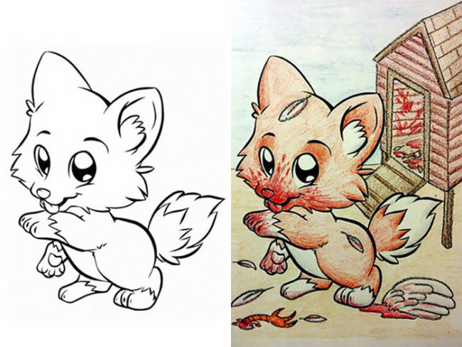 20 Times Adults RUINED Children’s Coloring Books